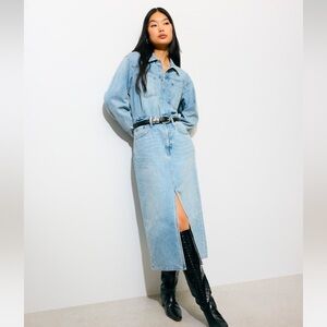 Levi’s Western Denim Midi Dress